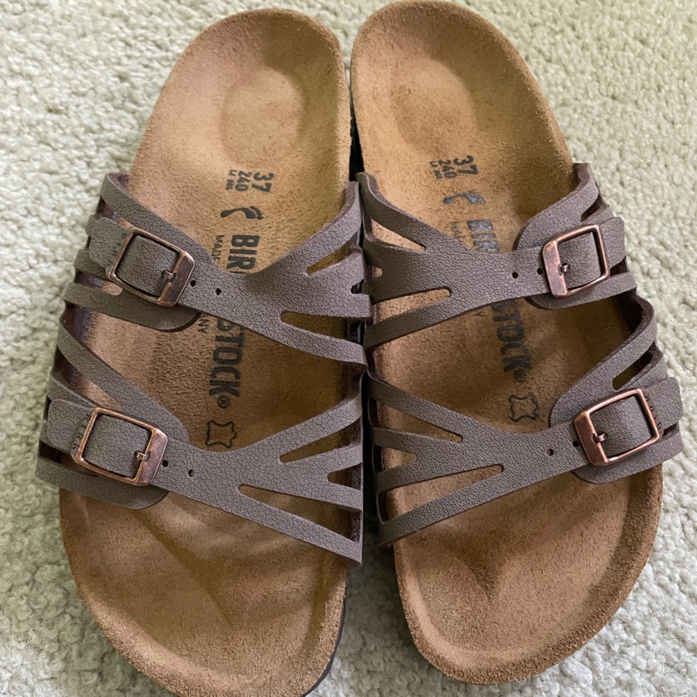 Birkenstock Granada Mocha Sandal Size 7 (NEW)